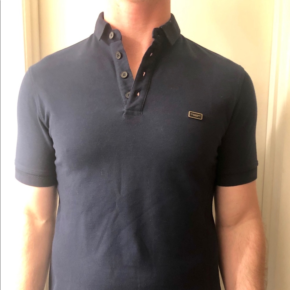 Burberry knit polo